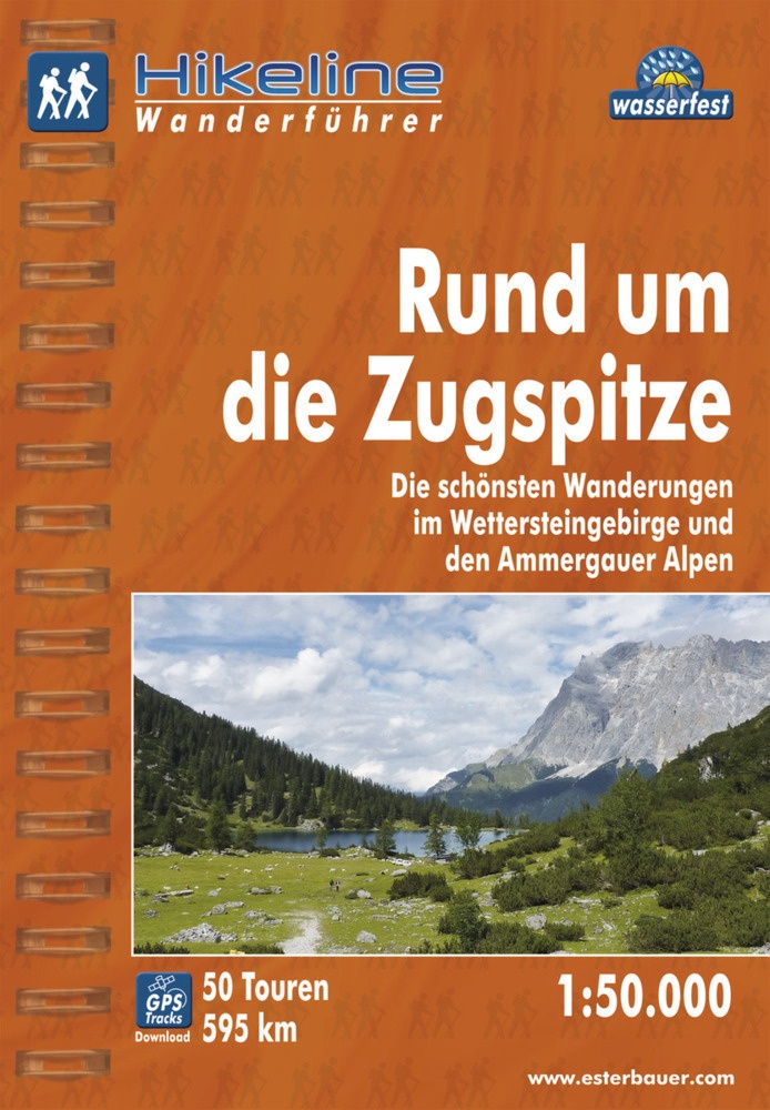 Hikeline Wanderführer / Hikeline Wanderführer Rund Um Die Zugspitze  Kartoniert (TB)