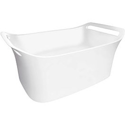 hansgrohe Waschschüssel Axor Urquiola 62,4x39,9cm, wandhängend, Mineralguss weiss