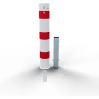 Schake Absperrpfosten Typ 40151ZB, herausnehmbar, Ø 152mm + Profilzylinder,