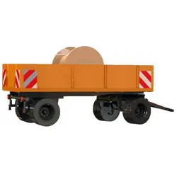 Obus-Leitungsbau Pritschenwagen mit Kabeltrommel Bausatz Modell von VK Modelle 1...
