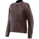 Dainese Itinere, Lederjacke Damen - Dunkelrot - 42