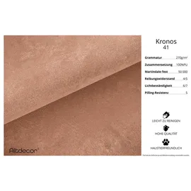 altdecor Ecksofa Velours mit Schlaffunktion 2-Sitzer Koralle