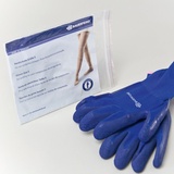 Bauerfeind AG Geschäftsbereich Phlebolo Handschuh blau Gr. L