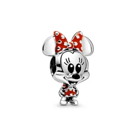 Pandora Minnie Maus Rot Silber 798880C02