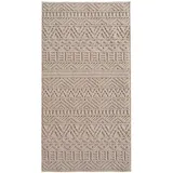 Ayyildiz Flachgewebeteppich Helix 2202 Beige 80 cm x 150 cm