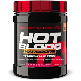 Scitec Nutrition Hot Blood Hardcore Rote Früchte Pulver 375 g