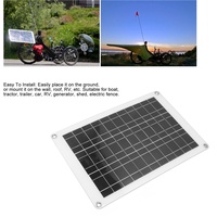 Solarmodul-Kit Polykristallines Silizium-Solarmodul Photovoltaik-Panel Dual USB