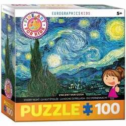 Eurographics 6100-1204 - Sternennacht von Vincent van Gogh , Puzzle, 100 Teile