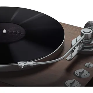PRO SPIN Acryl-Plattenspieler-Matte, Slipmat für 30 cm (12 Zoll) Vinyl-Schallplattenspieler, antistatisch, reduziert Lärm und statische Geräusche durch Staub, engere Bassqualität, Schwarz