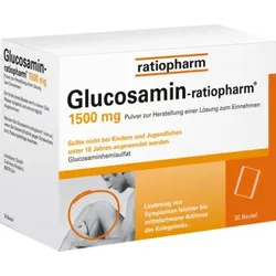 Glucosamin-ratiopharm 1500mg 30 St Pulver zur Herstellung einer Lösung zum Einnehmen
