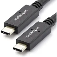 Startech StarTech.com USB-C Kabel mit Power Delivery (5A) 1 m Schwarz