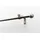 GARESA Gardinenstange GARESA "BOLTI mit offenem Träger", silber (mattchromfarben), L:140cm Ø:16mm, Metall, Gardinenstangen, Vorhanggarnitur, verlängerbar, Wandmontage, ohne Ringe