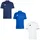 adidas Herren Poloshirt Entrada 26 Polo 3er Set JZ6663+JZ6665+JZ6661 XS - Navy/Royal/White - XS