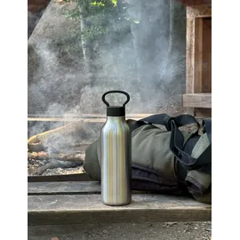 Stelton Isolierflasche Tabi 550 ml Metall Silber