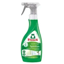 Frosch Spiritus Glas-Reiniger 116146 , 1 Karton = 8 Flaschen à 500 ml