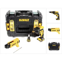 DeWalt Akku-Trockenbauschrauber DCF 620 NT ohne Akku + TSTAK + Magazinvorsatz