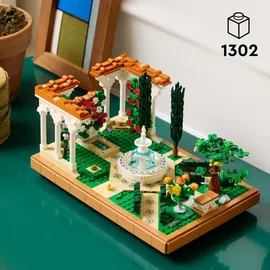 LEGO Icons Springbrunnengarten 10359