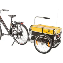 M-Wave Fold & Carry Gepäckanhänger silber