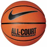 Nike Everyday All Court 8P Indoor/Outdoor Basketball 855 amber/black/metallic sillver/black 5