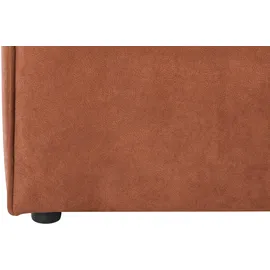 otto home Sofa-Eckelement OTTO HOME "Nöre", braun (cognac), B:90cm H:74cm T:90cm, Samtoptik (100% Polyester);Struktur (100% Polypropylene);Luxus-Microfaser Lederoptik (100% Polyester);Struktur fein (100% Polyester);Webstoff (100% Polyester);Baumwoll-/Leinenmix (60%