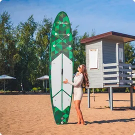 Thunder SUP Board 350 x 81 x 15 cm Grün/Schwarz
