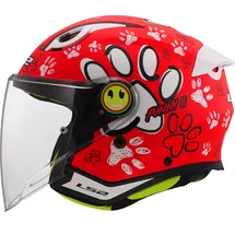 LS2 Funny II Paws Rot L
