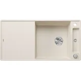 Blanco Axia III XL 6 S-F InFino reversibel mit Ablauffernbedienung softweiß inkl. Holzschneidebrett (527054)