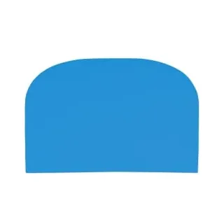 SCHNEIDER Teigschaber, flexibel 227757 , Größe: 148 x 99 mm, blau