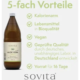 Sovita beauty sovita Aloe Vera Saft BIO 1000 ml