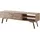 KADIMA DESIGN Garda TV-Lowboard 145x47x35 cm Braun Holz/Metall