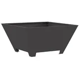vidaXL Feuerplatz Schwarz 60 x 60 x 30 cm Stahl