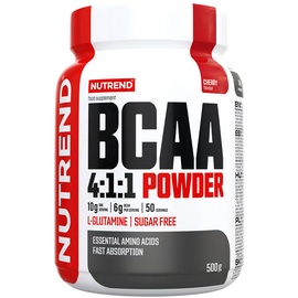 Nutrend BCAA 4:1:1 Powder, 500 g, Kirsche)
