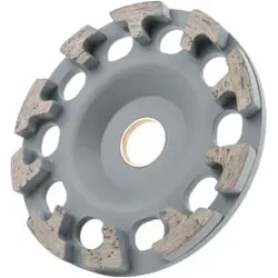 STIER Diamant-Schleiftopf Ø130mm Bohrung 25,0 / 22,23 mm Beton/Universal, Diamantschleifteller