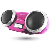 Camry CR1139P pink Speaker (Akkubetrieb, Netzbetrieb), Bluetooth Lautsprecher Adler CR 1139 p (Farbe: rosa)