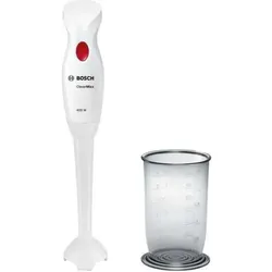 BOSCH MSM14100 CLEVERMIXX Stabmixer – 400 W, 1 Geschwindigkeit, Kunststofffuß, Rührschüssel, ergonomischer Griff