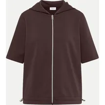 Cecil Kapuzenjacke mit seitlichen Tunnelzügen Braun