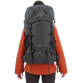 Osprey Rook 50 Trekkingrucksack Dunkelgrau/Silber