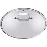 Tefal Jamie Oliver by Tefal Glasdeckel B89985 | 24 cm | Mit Edelstahlrand Dampfauslassventil Überlaufschutz Spülmaschinengeeignet Exklusive Jamie Oliver Gravur am Deckelgriff | Transparent