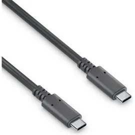 PureLink USB-C auf USB-C Kabel mit E-Marker - USB4 Gen2x2, 5A, 20Gbps - PureInstall 0,50m