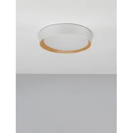 Nova Luce Stake 1 LED Deckenleuchte Ø 35 cm weiß
