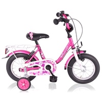 16 Zoll Kinderfahrrad Mädchenfahrrad Kinder Mädchen Fahrrad Rad Bike Pink
