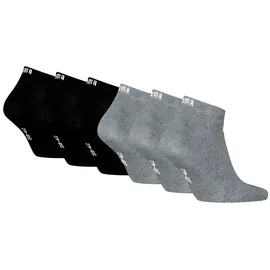 Puma ELEMENTS Sneakers Socken 6-Pack Black/Grey - 43-46