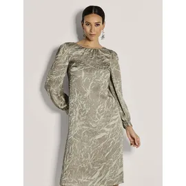 Madeleine Midikleid Two-Tone Braun/Weiß 36