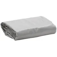VidaXL Abdeckplane Grau Ø 3 m 650 g/m2