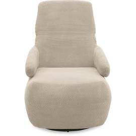 Domo Collection Sessel »700015 mit Rückenverstellung und Drehfunktion«, beige