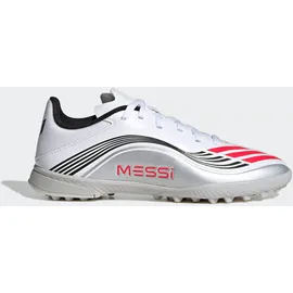adidas F50 Messi League TF Kinder Cloud White/Lucid Red/Silver Metallic 38 2/3