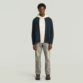 G-Star Bomber Collar Zip Überhemd Dunkelblau XL