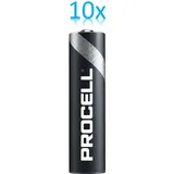 Duracell 10x Duracell Procell MN2400 AAA Micro Batterie