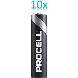 Duracell 10x Duracell Procell MN2400 AAA Micro Batterie