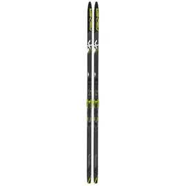 Fischer Twin Skin Superlite Stiff EF Set / BDG Cont Step Damen Langlauf-Sets, schwarz 204